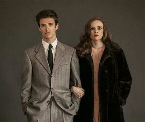 snowbarry photoshoot danielle panabaker and grant gustin the flash barry and caitlin
