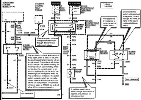 ford taurus fuel pump wiring diagram