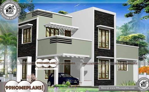 contemporary  bedroom house plans  double story house plans