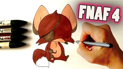 How To Draw Chibi Foxy From Fnaf Facedrawer