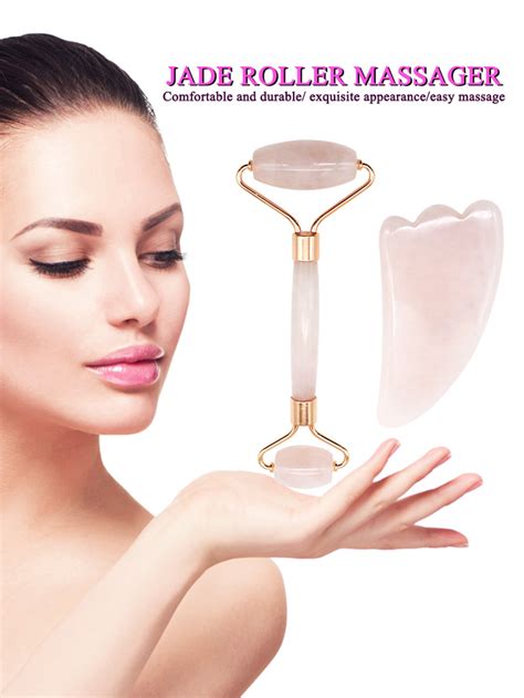 New Arrival Anti Aging Natural Bed Massage Massager Facial Face Jade