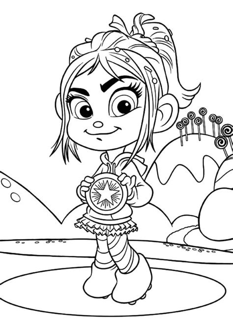 wreck  ralph  animation movies  printable coloring pages