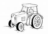 Coloring Tractor Farm Pages Farmall Trailer Printable Getcolorings Color sketch template