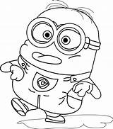 Coloring Pages Minions Printable Minion Kids Printables sketch template
