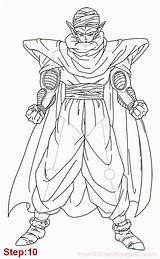 Piccolo Dbz sketch template