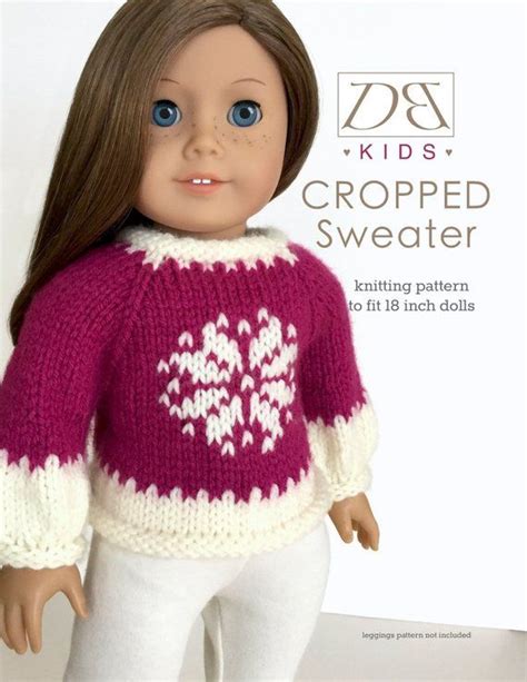 doll clothes knitting pattern pdf for 18 inch american girl etsy