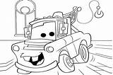 Mcqueen Coloring Lightning Pages Cars Mater Printable Getcolorings Color sketch template