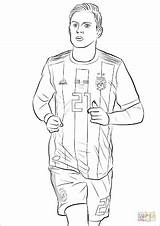 Kleurplaten Kleurplaat Neymar Voetbal Psg Tekenen Downloaden Uitprinten Karikatuur Terborg600 sketch template