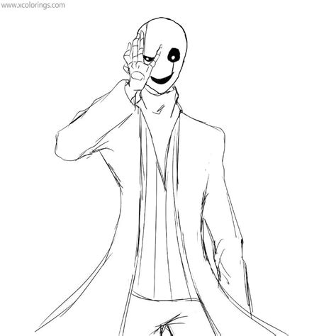 undertale gaster coloring pages undertale gaster coloring pages gaster