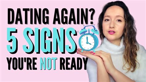 dating after a long term relationship 🚩 5 signs you are not ready to