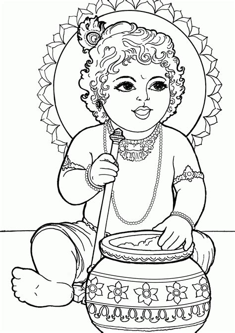 lord krishna printable pictures printable word searches