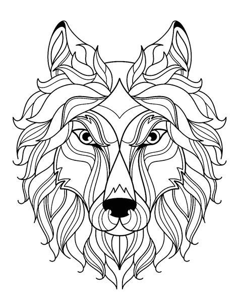 wolf   color  kids wolf kids coloring pages