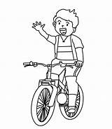 Bicyclette Illustration Coloration Coloriage Livre sketch template