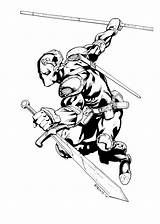 Deathstroke Atkins Sdcc Deadshot Deadpool Slade Exterminador Robertatkins sketch template