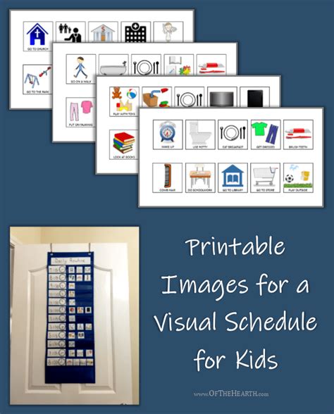printable images   visual schedule  kids