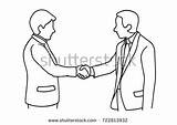 Shaking Two Hands Drawing People Paintingvalley Clip sketch template