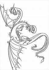 Dragons Drachen sketch template
