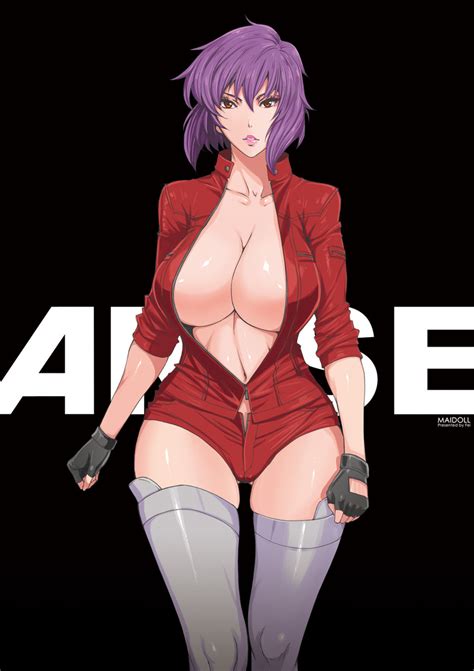 Kusanagi Motoko Ghost In The Shell And 1 More Drawn By Fei Maidoll