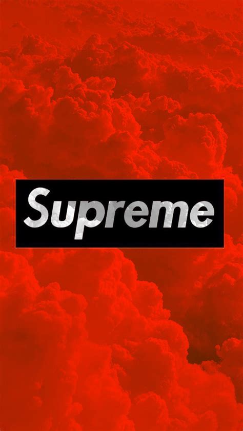 cool supreme iphone wallpapers wallpaper cave