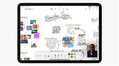 apple previews  freeform app  work collaboratively macrumors