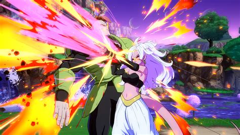Dragon Ball Fighterz Showcases Android 21 In Action