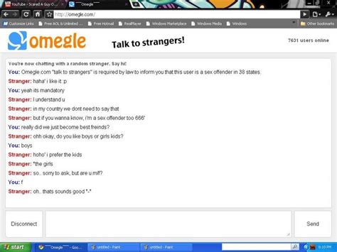 omegle sex offender troll goes wrong