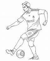 Ronaldo Coloring Cr7 Cristiano Print Topcoloringpages Color Football Christiano sketch template