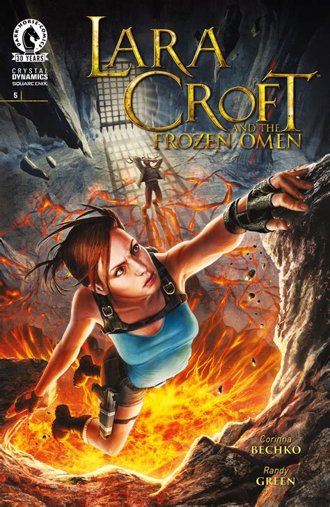 read online lara croft and the frozen omen comic issue 5