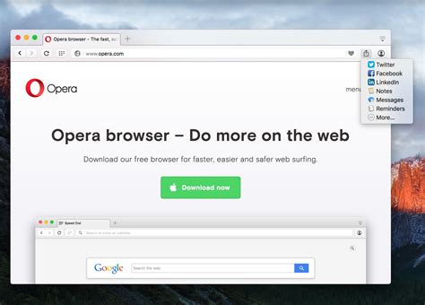 opera  web browser promoted   dev channel promises cool  features