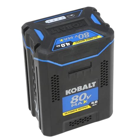 Kobalt 80 Volt Max 4 Ah Rechargeable Lithium Ion Li Ion Reconditioned