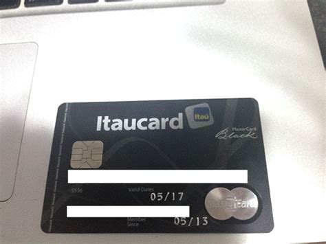 Cartão De Crédito Itaú Personnalité Mastercard Black