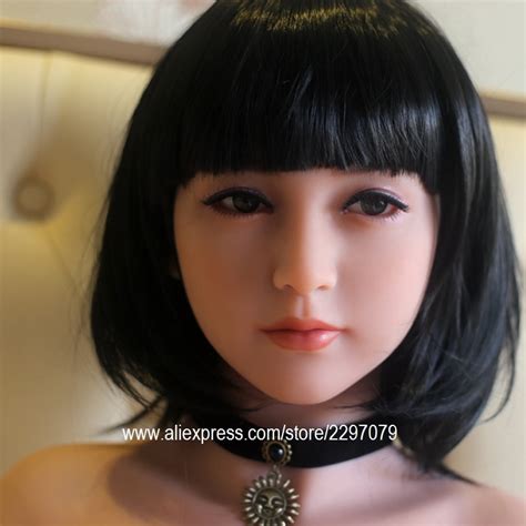 new silicone sex doll head japan face tan 31 for 135cm 140cm 145cm