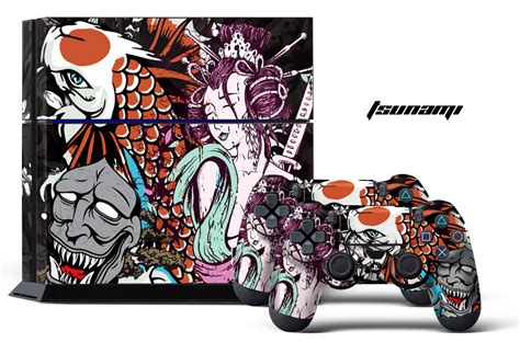 sony ps playstation  console skin   controller skins