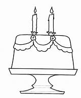 Cake Birthday Flavoured Cheese Coloring Pages Netart sketch template