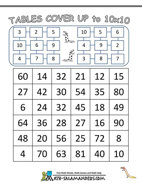 mathematical tables upto   calendar template site
