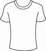 Coloring Shirt Plain Sheet Pages Template sketch template