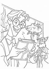 Pages Coloring Atlantis Milo Thatch Reading Colouring Book Coloringkidz sketch template