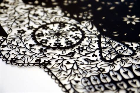 artist hand cuts insanely intricate paper art  single sheets  paper bored panda