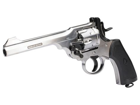 webley scott  webley mkvi service pellet  revolver exhibition air gun
