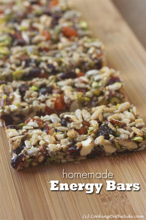 Fitness And Wellbeing Homemade Energy Bars