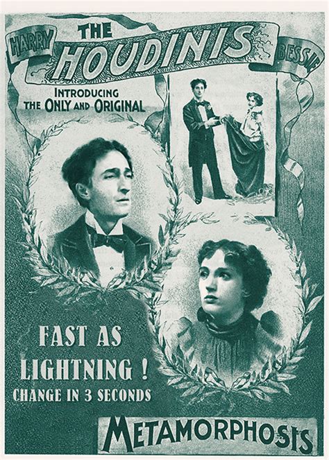 history recreates vintage houdini posters with adrien brody