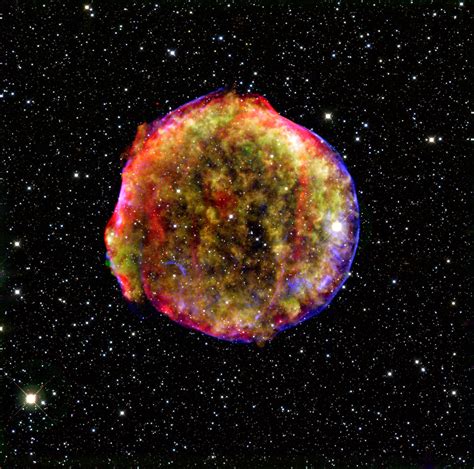 Vivid View Of A Supernova Remnant Nasa