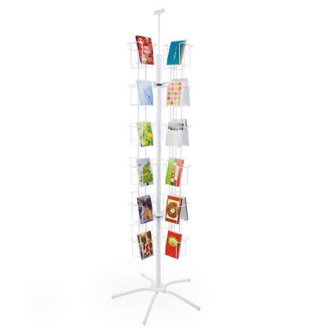 48 pocket greeting card rack buy acrylic displays shop
