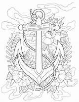 Tattoo Coloring Pages Adult Colouring Designs Getcolorings Color Printable Book sketch template