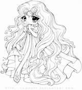 Coloring Pages Anime Princess Color Girl Sad Chibi Develop Recognition Creativity Ages Skills Focus Motor Way Fun Kids sketch template