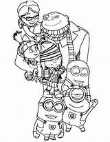 Minion Coloring Bob Pages Getcolorings Color sketch template
