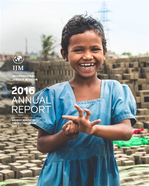 ijm 2016 annual report by international justice mission