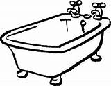 Tub Clipart Bathtub Coloring Bath Bathroom Clip Cliparts Drawing Shower Bathrooms Messy Toilet Clipartmag Clipground Popular Printable sketch template
