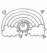 Rainbow Coloring Pages Colouring Sun Printable Kids Kid Friendly Printables Sheets Print Worksheets Color Books Kidspot Au Getcolorings Kindergarten Eat sketch template