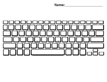 qwerty keyboard blank interactive activity  chealsea weaver tpt